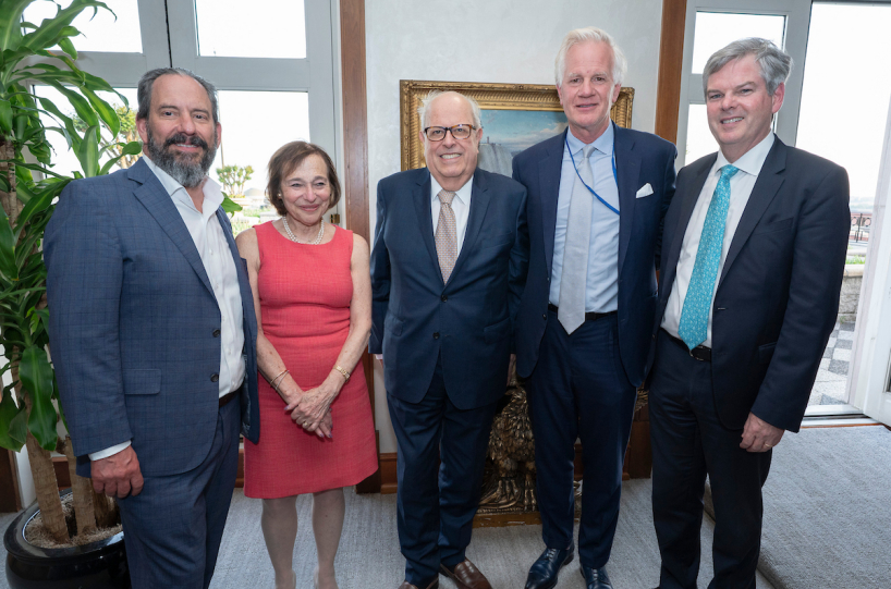 Julio Velarde with Susan Segal in Washington