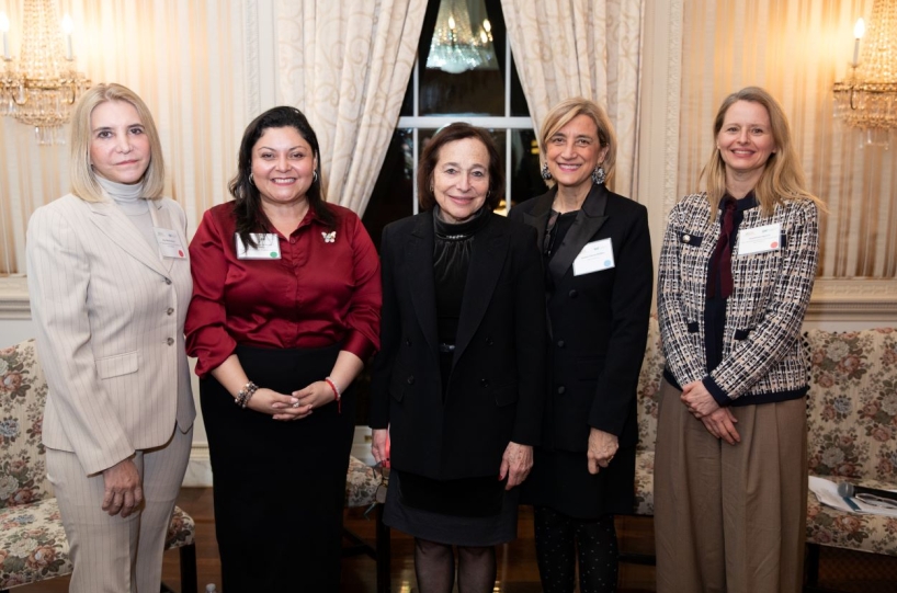 Women leaders at the COA and CAF event