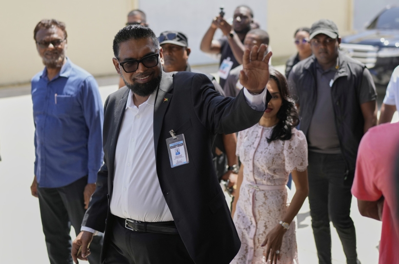 Guyanese President Irfaan Ali