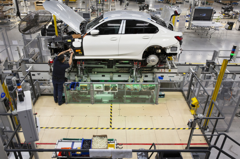 A car factory in Mexico. (AP)