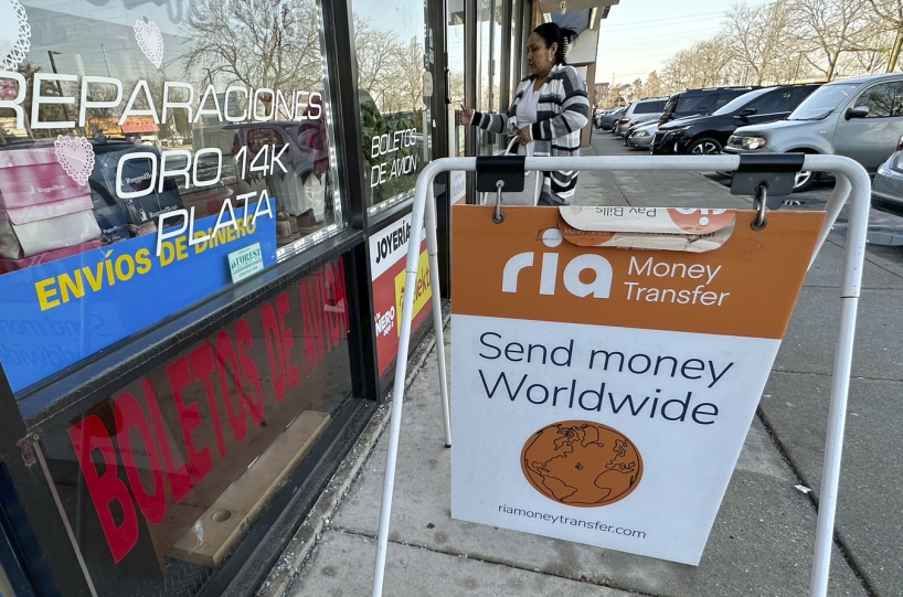 Money sending services