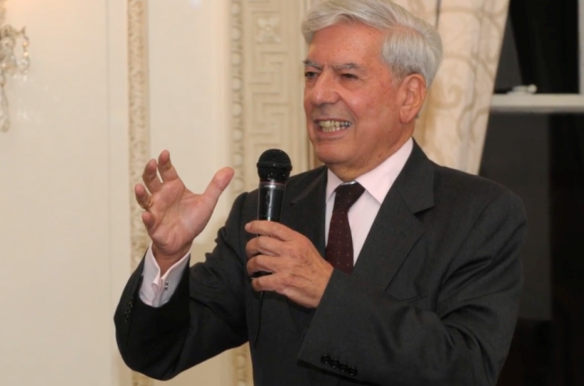 Vargas Llosa at Americas Society