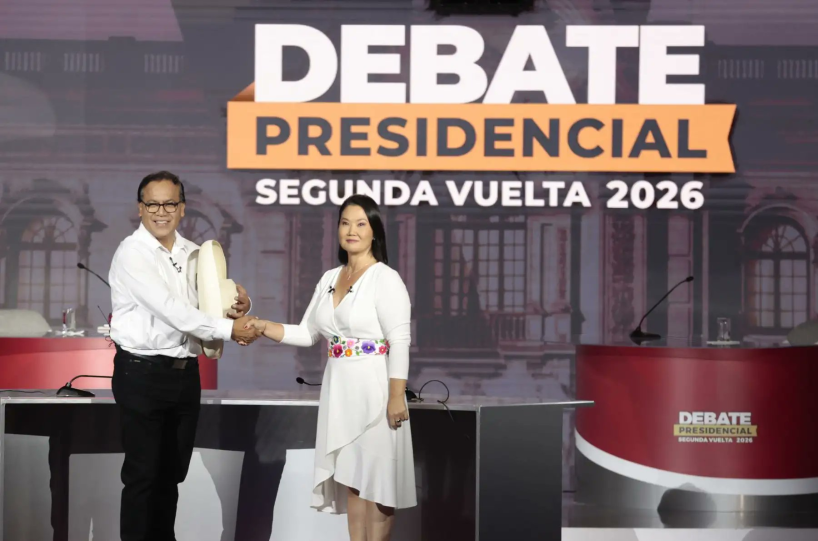 Roberto Sánchez and Keiko Fujimori