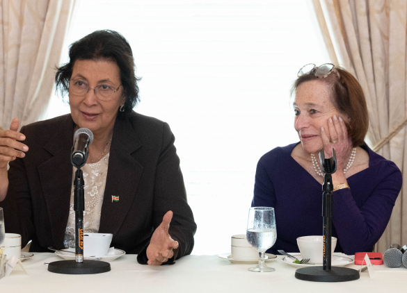 Private Event: Jennifer Geerlings-Simons, President of Suriname | AS/COA