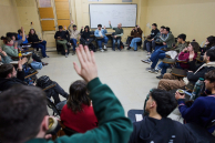 University students in Buenos Aires