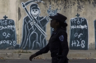 Graffiti in El Salvador. (AP)