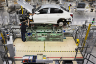 A car factory in Mexico. (AP)