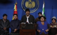Evo Morales resigned November 10.