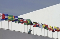 Preparations for the Seventh Summit, held in 2015 in Panama City. (AP)