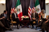 Biden and AMLO meeting in 2012