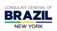 Consulate General of Brazil in New York (White Logo)