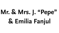  Mr. & Mrs. J. “Pepe” & Emilia Fanjul 