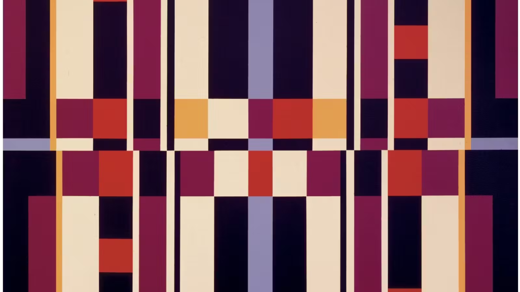 Fanny Sanín, Detail of Acrylic no. 3, 1974. (Courtesy of the artist)