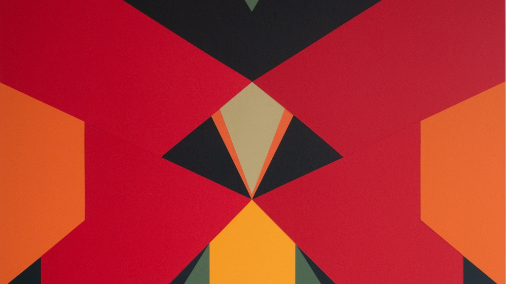 Fanny Sanín, Acrylic No.1, 2021, 2021. Courtesy of the artist.