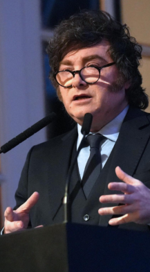 President Milei at AS/COA's Argentina Conference