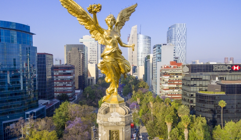 Angel in Mexico City