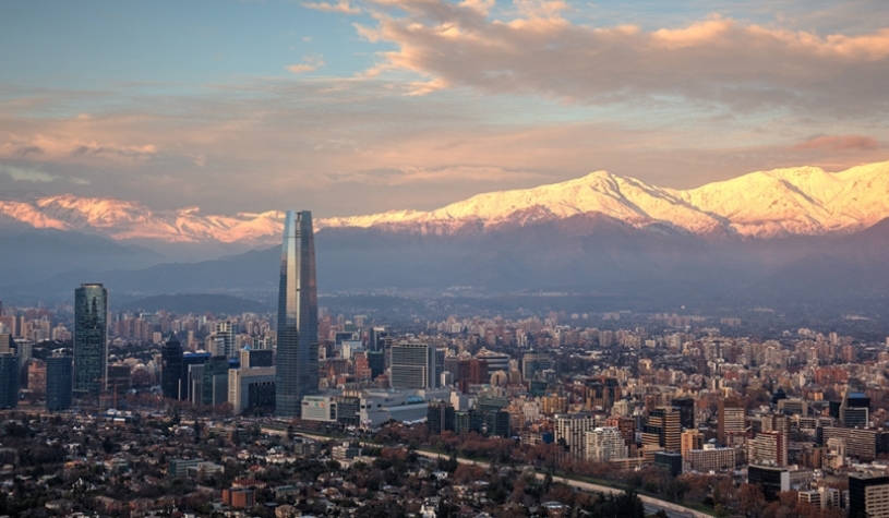 Santiago, Chile Skyline