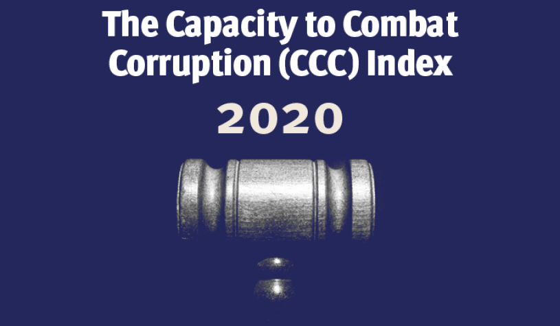 The 2020 Capacity to Combat Corruption (CCC) Index