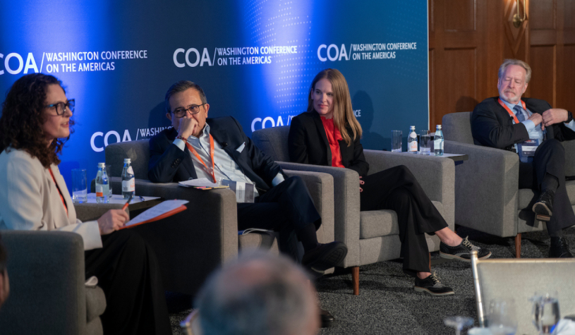 former USMCA negotiators at Washington Conference on the Americas