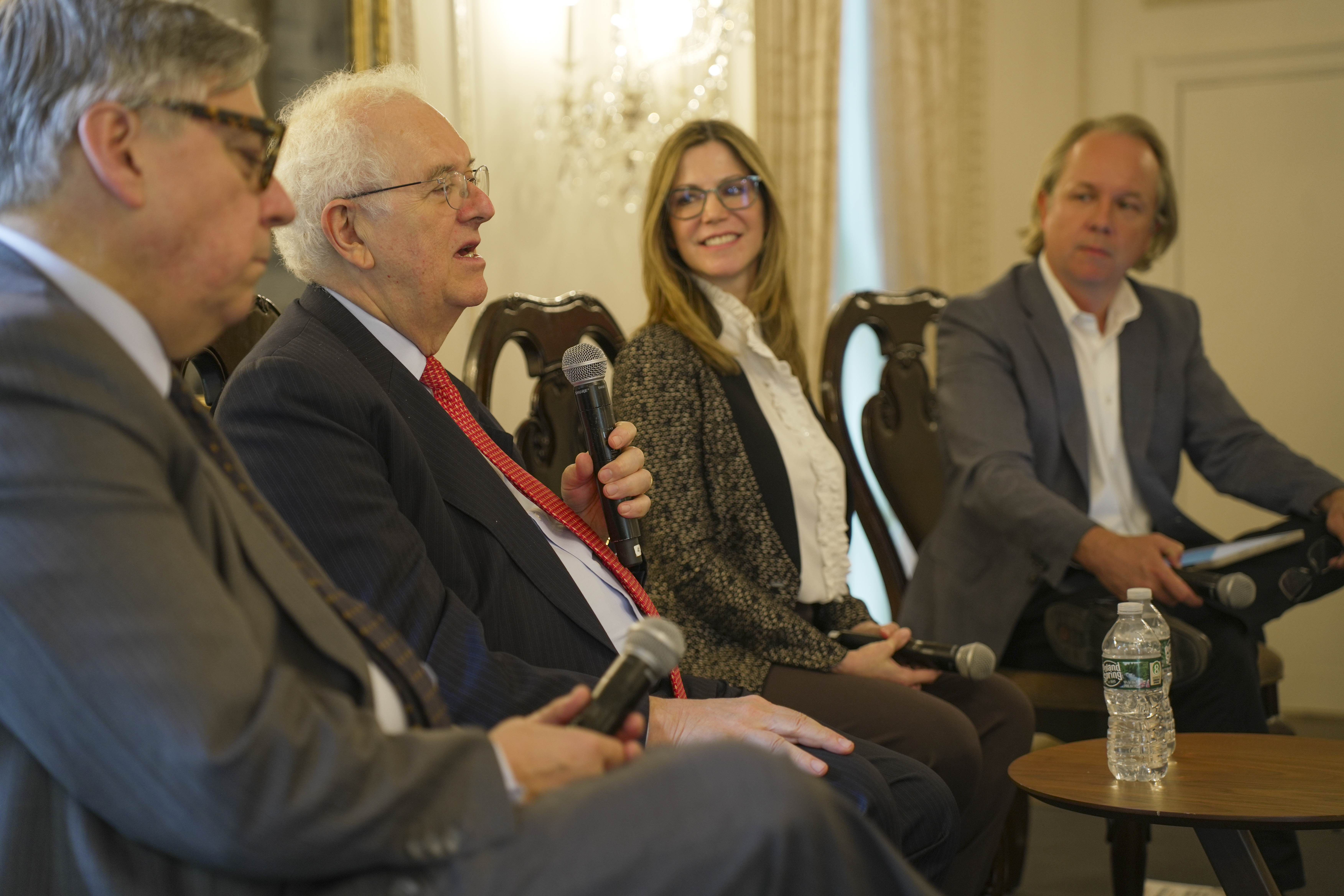 L to R: Juan Esteban Orduz, José Antonio Ocampo, María Paula Carvajal, and Brian Winter.