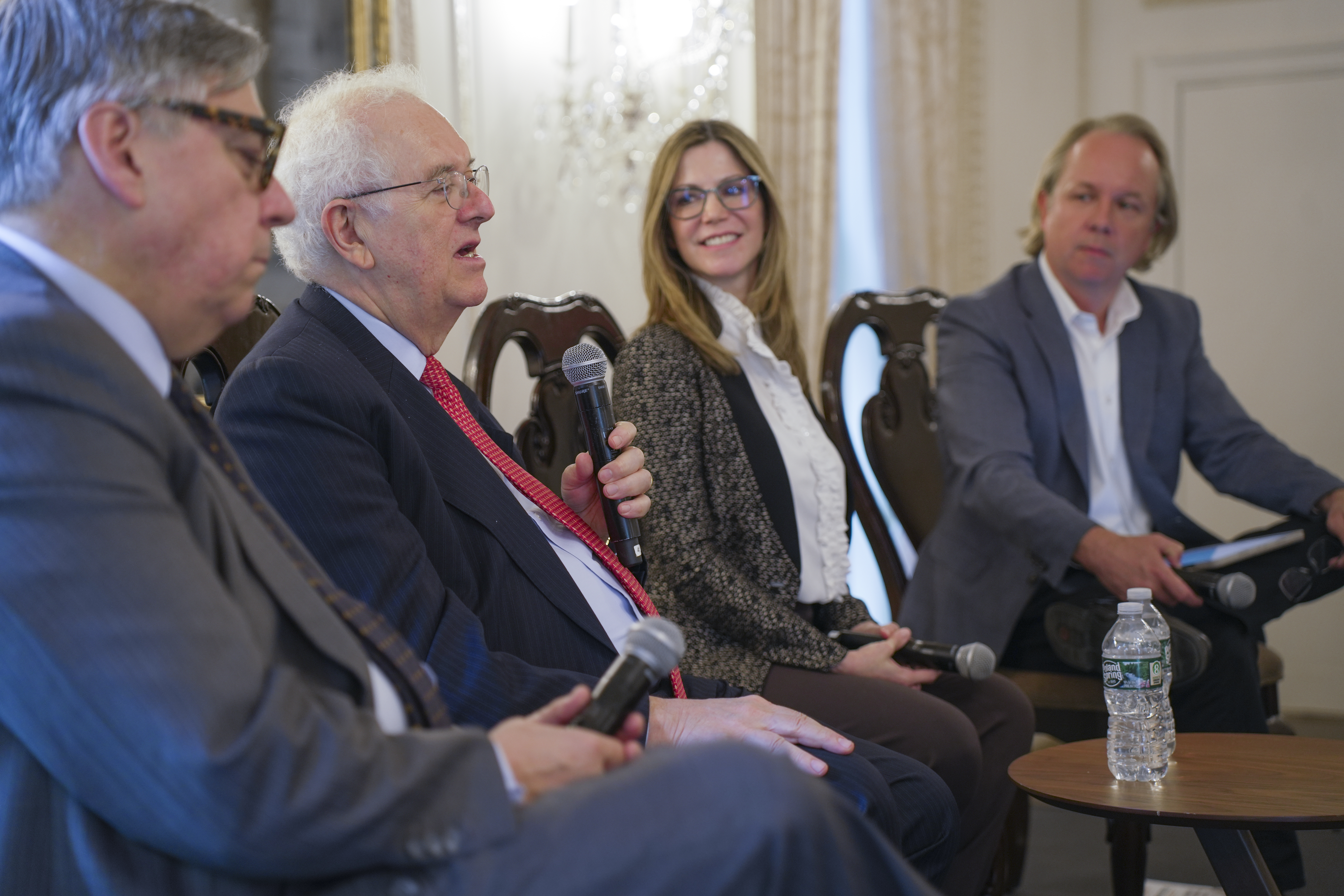 L to R: Juan Esteban Orduz, José Antonio Ocampo, María Paula Carvajal, and Brian Winter.