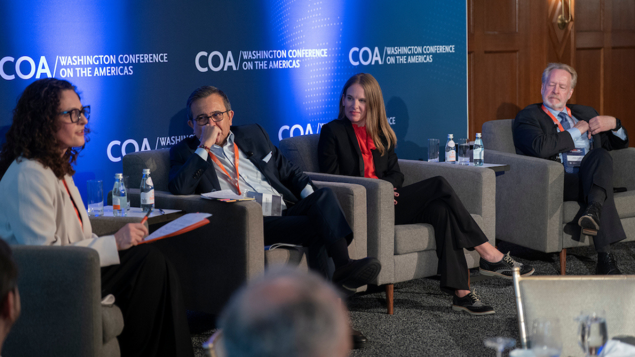 former USMCA negotiators at Washington Conference on the Americas